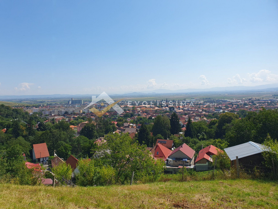 Teren intravilan vedere panoramica, Codlea
